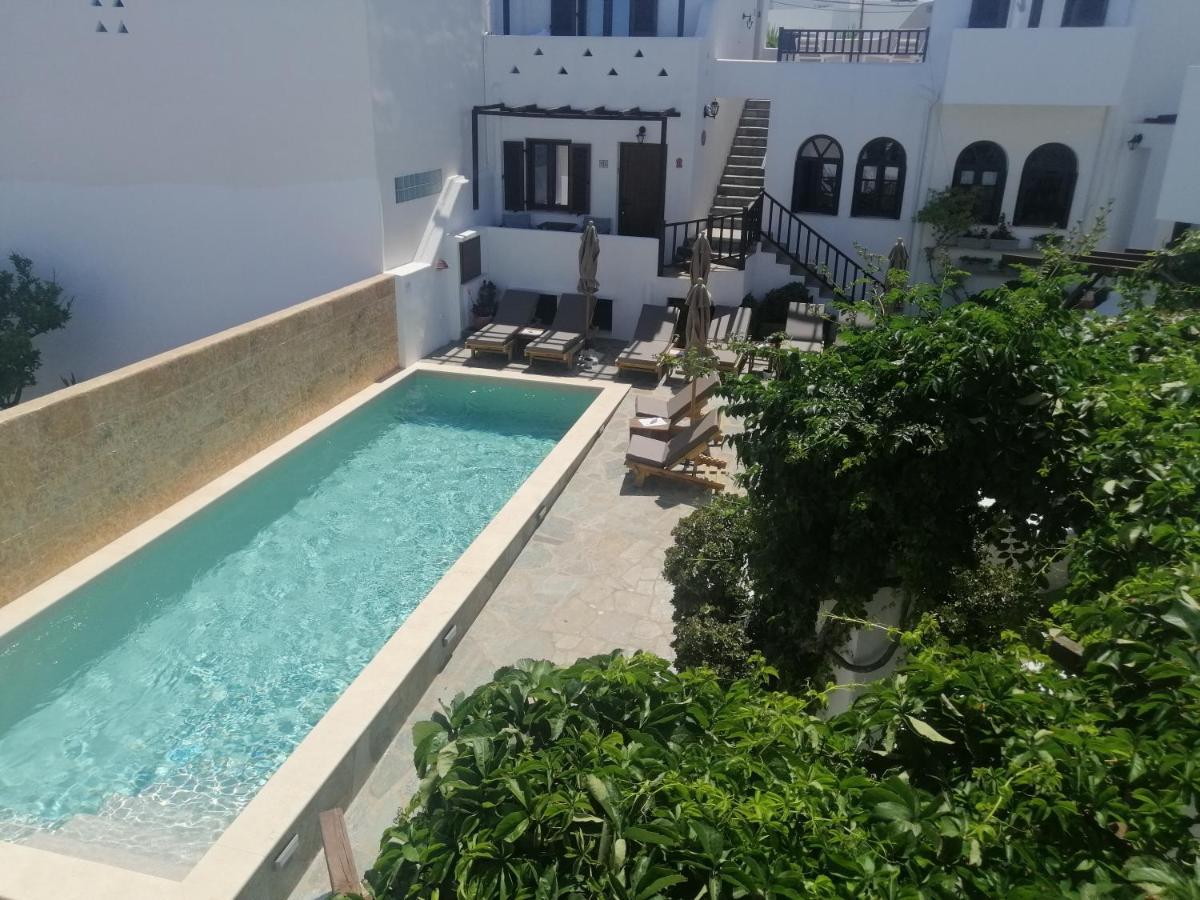 Christina Hotel, Adults Only, Heated Salt Water Pool Náousa Buitenkant foto