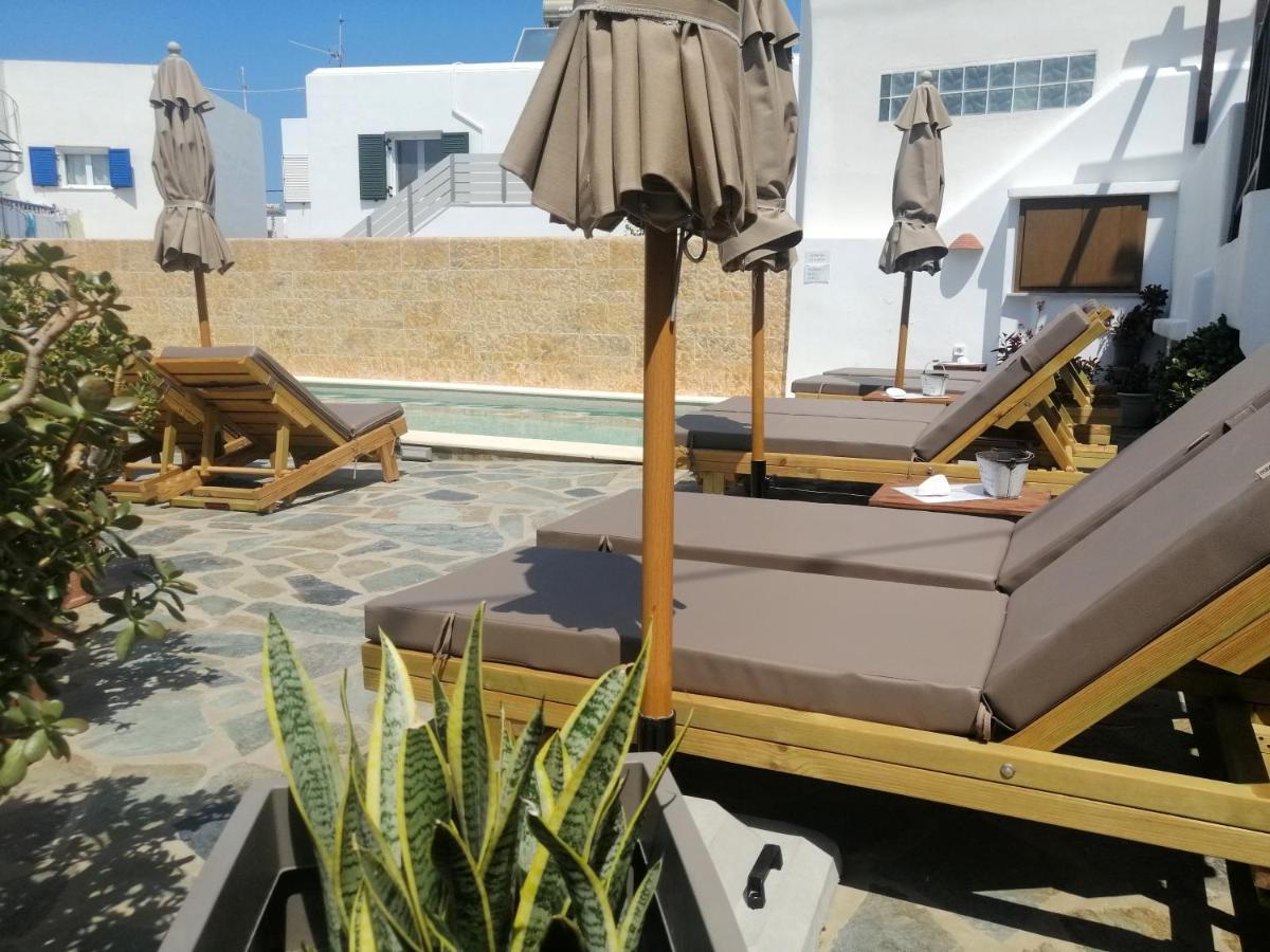Christina Hotel, Adults Only, Heated Salt Water Pool Náousa Buitenkant foto